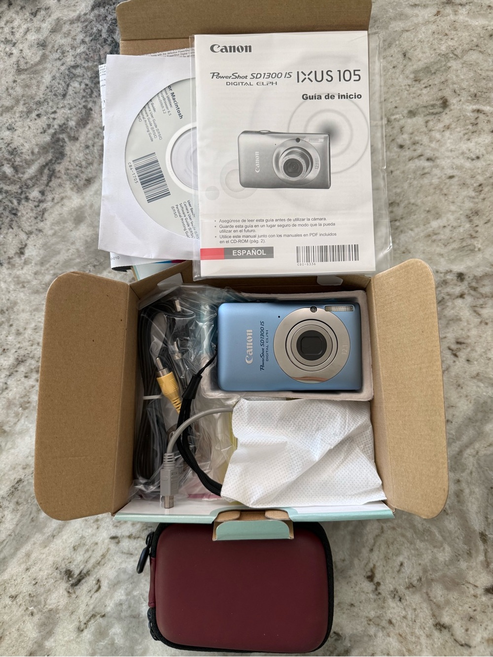 Canon Powershot Elph 1300is - Blue